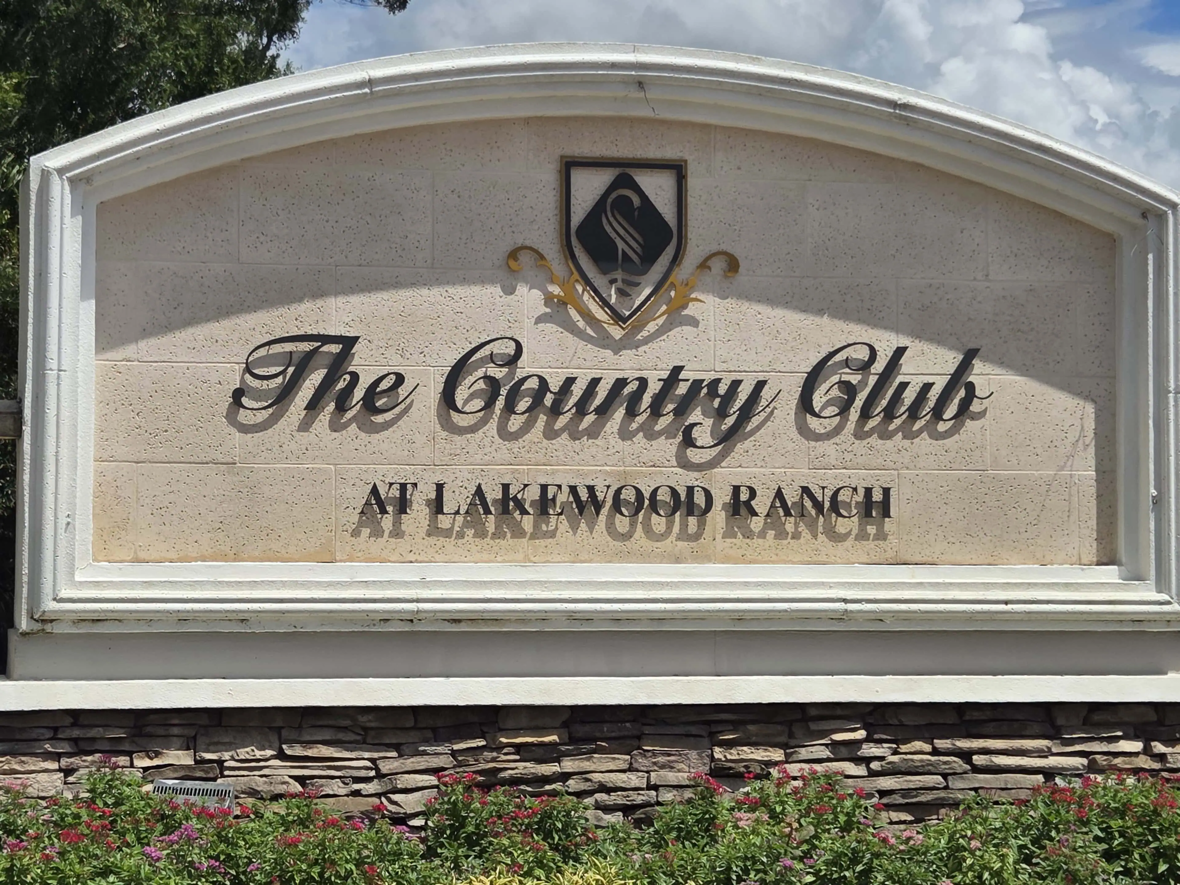 Lakewood Ranch Country Club Entrance Sign