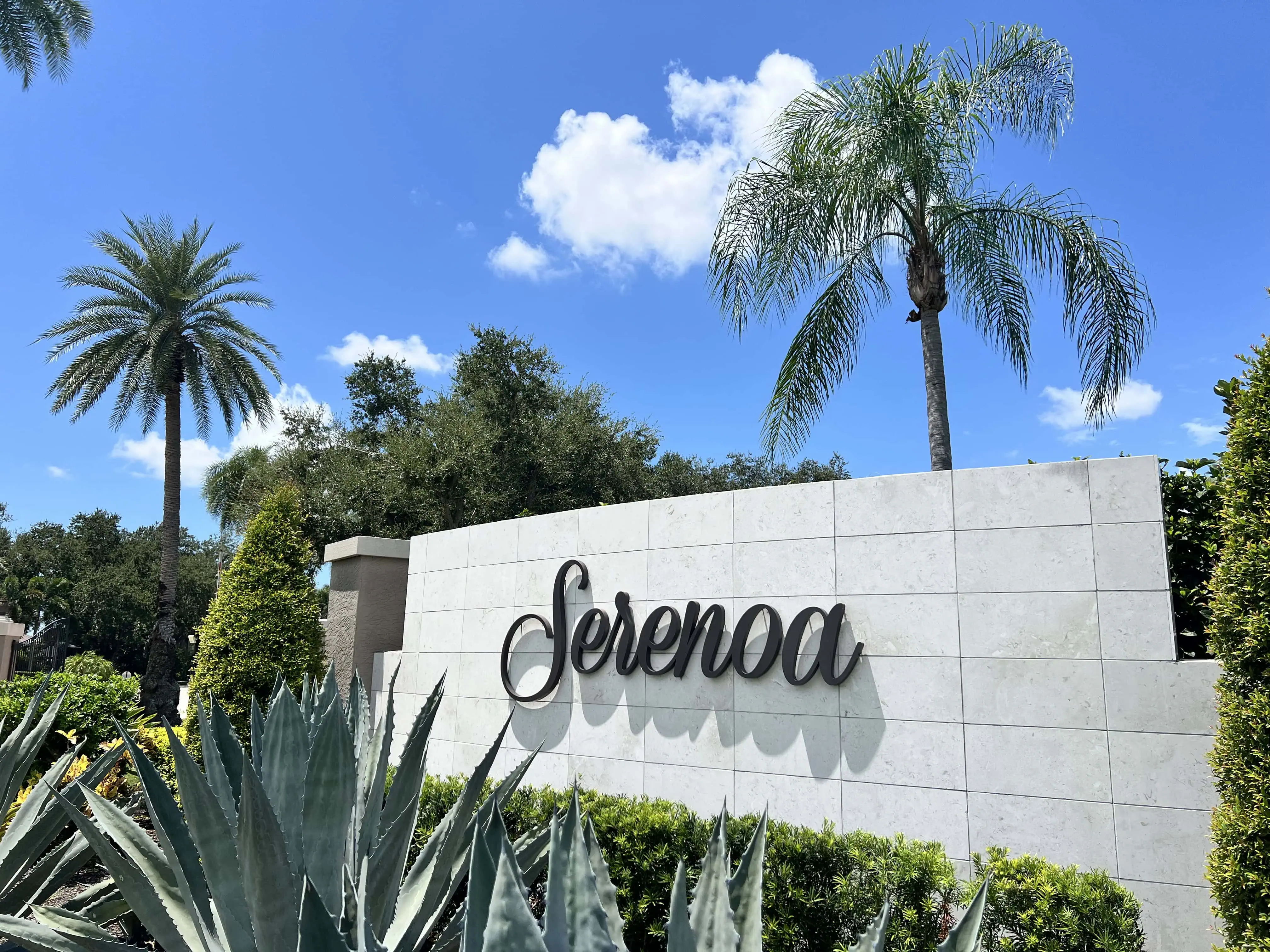 Serenoa Country Club Entrance Sign